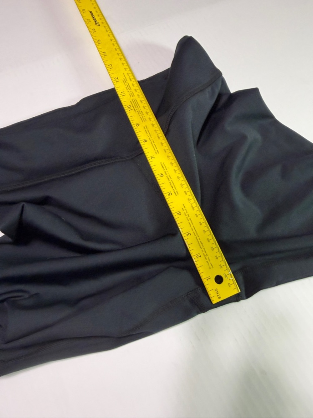 Free People Movement Black Cropped Leggings Braided Mesh Detail Large - Picture 5 of 8